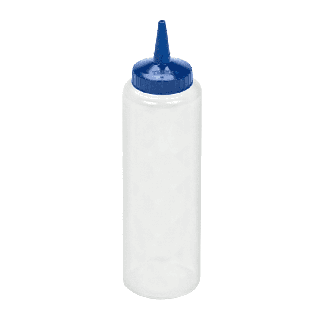 Squeeze Bottle 12 OZ Clear 12/Case