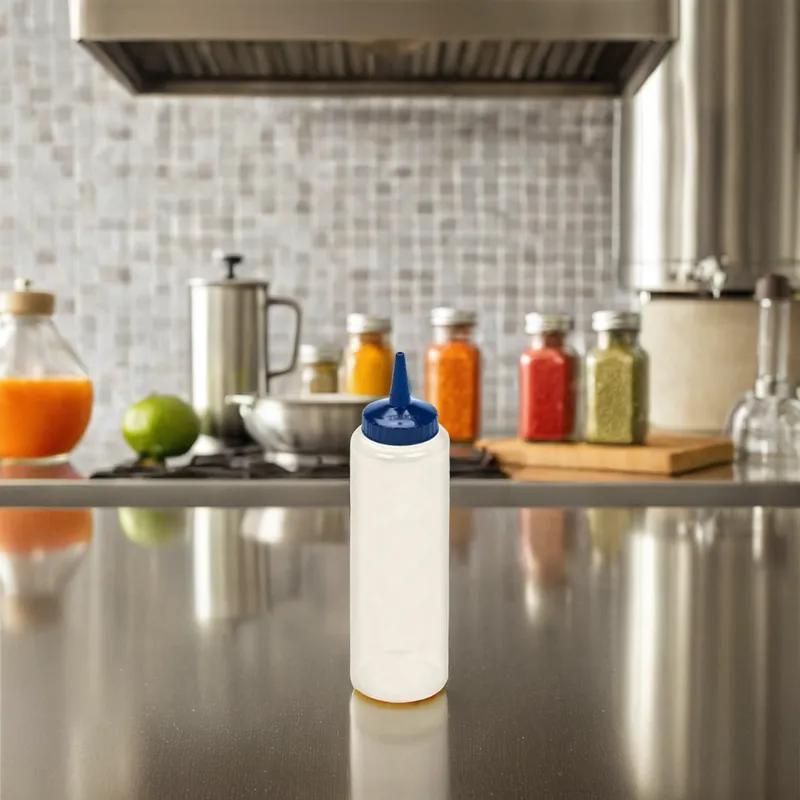 Squeeze Bottle 12 OZ Clear 12/Case