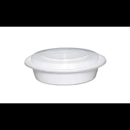 Take-Out Container Base & Lid Combo White Round 150/Case