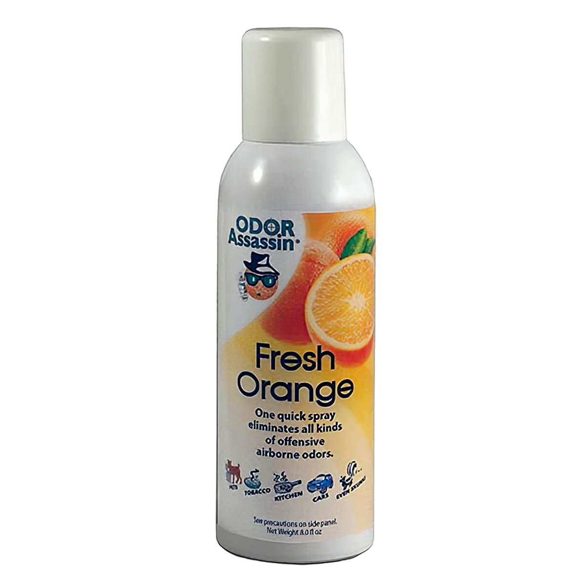 Odor Assassin Odor Eliminator Fresh Orange Pump Spray 8 OZ 12/Case