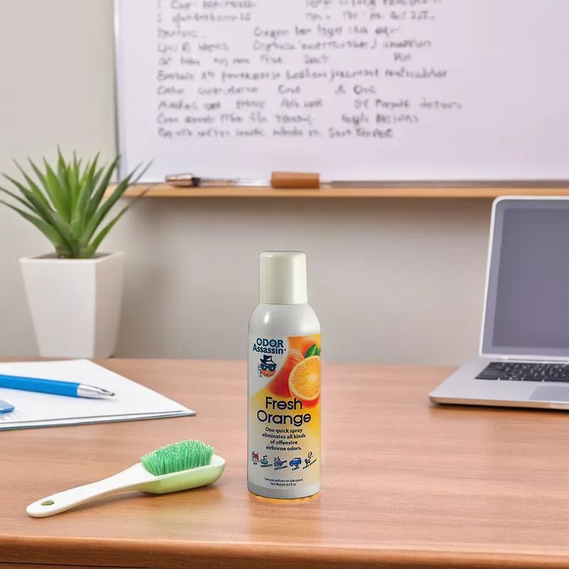 Odor Assassin Odor Eliminator Fresh Orange Pump Spray 8 OZ 12/Case