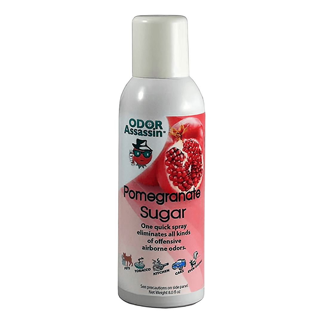 Odor Assassin Odor Eliminator Pomegranate Sugar Pump Spray 8 OZ 12/Case