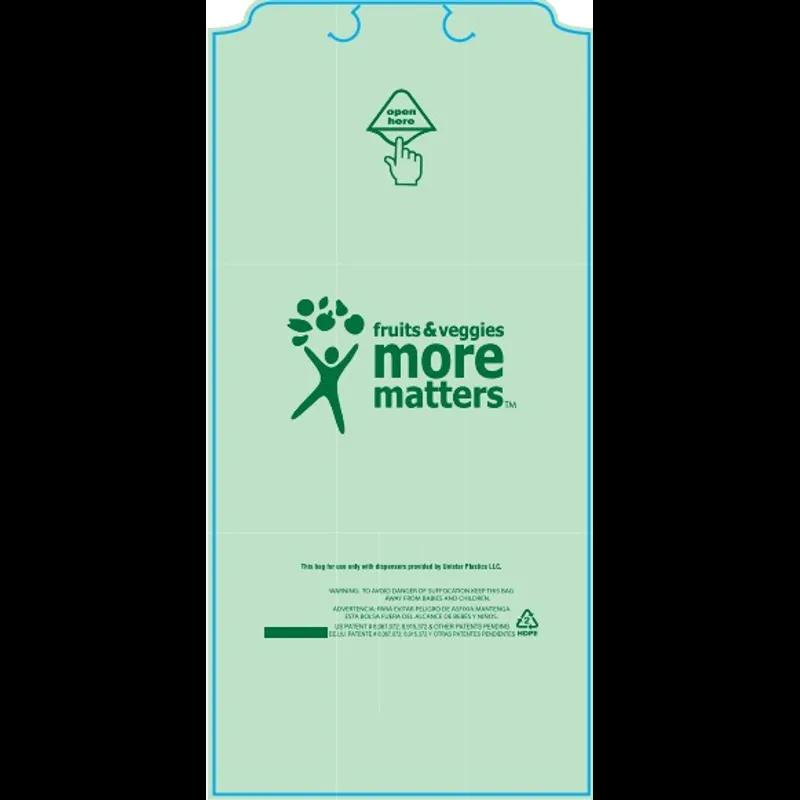 Produce Bag 9X3X18+1 IN 8MIC 2000/Case