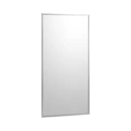Mirror 30X18 IN Stainless Steel Surface Mounted Polished 1/Each