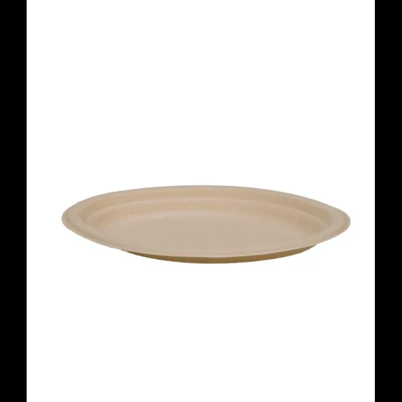 Plate 10.25X7.25 IN Molded Fiber Natural 500/Case