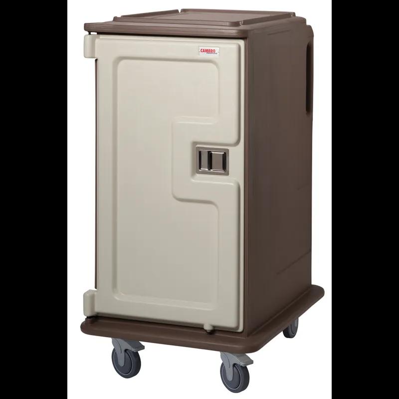 Meal Delivery Cart 14X18 IN Granite Sand Capacity 16 Trays 1/Each