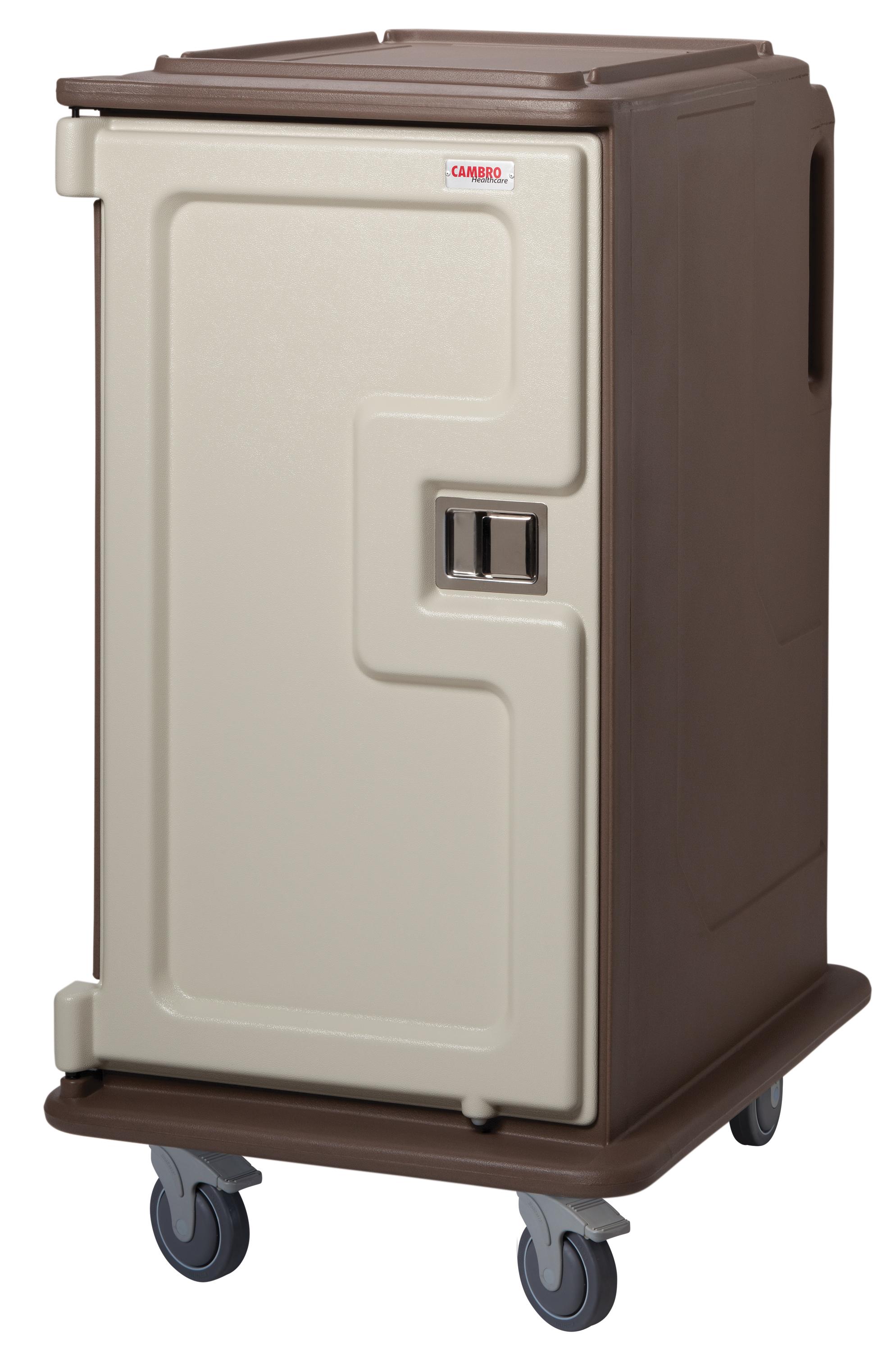 Meal Delivery Cart 14X18 IN Granite Sand Capacity 16 Trays 1/Each