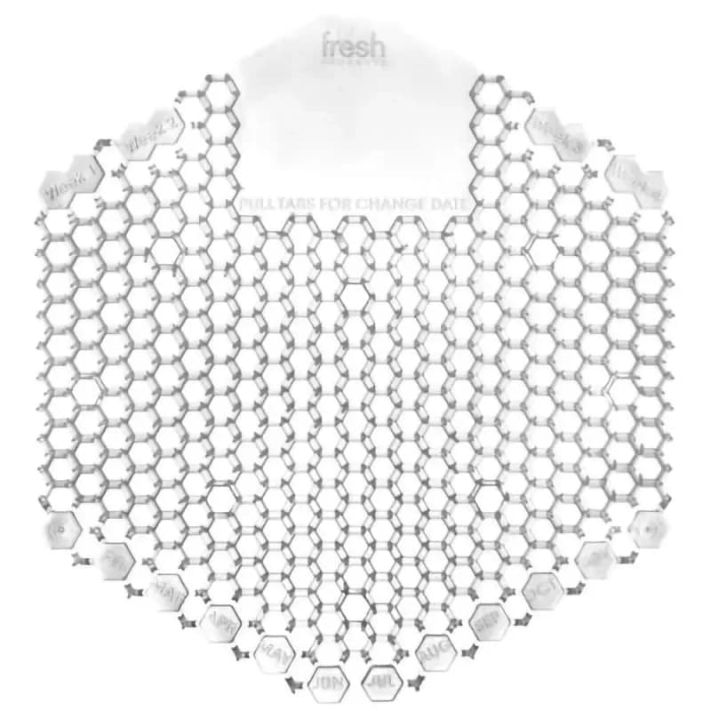 Wave 3D Urinal Screen Honeysuckle 10/Box