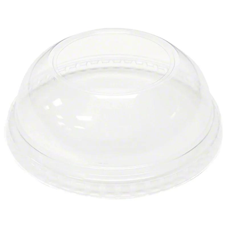 KODACUP Lid Dome 4X1.6 IN PET Clear For 12-14-24 OZ Cold Cup With Hole 1000/Case