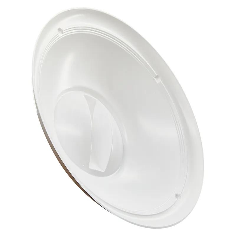Victoria Bay Lid Dome 9X2.25 IN PP White Round For High Temperature Plate 500/Case