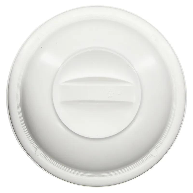 Victoria Bay Lid Dome 9X2.25 IN PP White Round For High Temperature Plate 500/Case