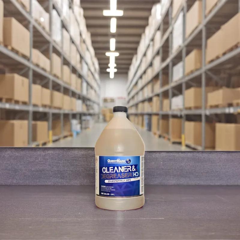 QuestMark Cleaner & Degreaser 1 GAL Stone & Concrete Liquid Heavy Duty 4/Case