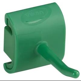 Vikan® Wall Bracket 1.6X3.1X1.9 IN Green Polypropylene (PP) Polyamide Hygienic Single Hook Module 1/Each