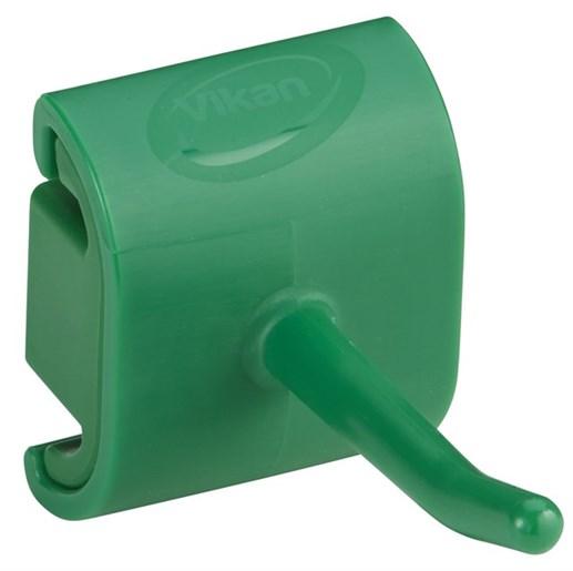 Vikan® Wall Bracket 1.6X3.1X1.9 IN Green Polypropylene (PP) Polyamide Hygienic Single Hook Module 1/Each