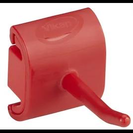 Vikan® Wall Bracket 1.6X3.1X1.9 IN Red Polypropylene (PP) Polyamide Hygienic Single Hook Module 1/Each