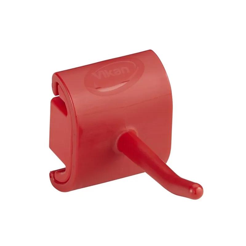 Vikan® Wall Bracket 1.6X3.1X1.9 IN Red Polypropylene (PP) Polyamide Hygienic Single Hook Module 1/Each
