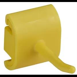 Vikan® Wall Bracket 1.6X3.1X1.9 IN Yellow Polypropylene (PP) Polyamide Hygienic Single Hook Module 1/Each