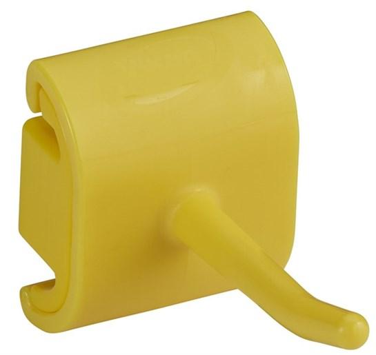 Vikan® Wall Bracket 1.6X3.1X1.9 IN Yellow Polypropylene (PP) Polyamide Hygienic Single Hook Module 1/Each