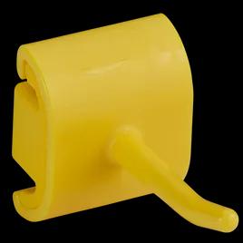 Vikan® Wall Bracket 1.61 IN Yellow PP Hygienic Single Hook Module 1/Each