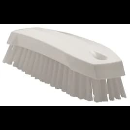Vikan® Multipurpose Hand Brush 6.5X2X1.8 IN PP Polyester Stainless Steel White Soft Bristles 1/Each