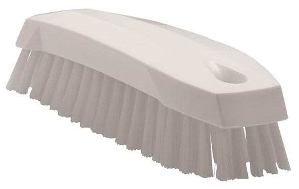 Vikan® Multipurpose Hand Brush 6.5X2X1.8 IN PP Polyester Stainless Steel White Soft Bristles 1/Each