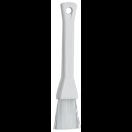Vikan® Pastry Brush 7.7X1.2X0.6 IN PP Polyester Stainless Steel White Detail Soft Bristle 1/Each