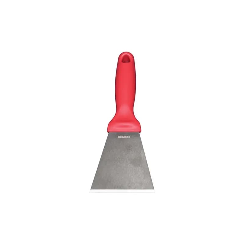 Vikan® Scraper Polypropylene (PP) Stainless Steel Red Hand With 3IN Head 1/Each