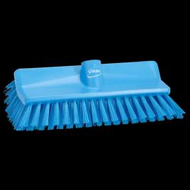 Vikan® Brush 10.08 IN Medium (MED) PP Polyester Blue High-Low 1/Each