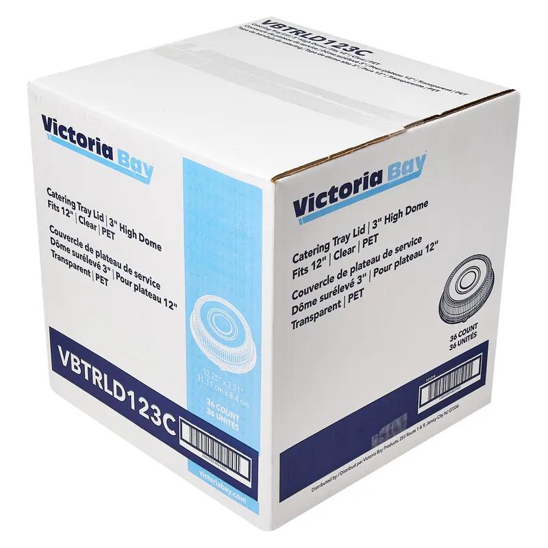 Vikan® Brush 10.4X5.9X3.9 IN Medium (MED) PP Polyester Stainless Steel Blue High-Low 1/Each