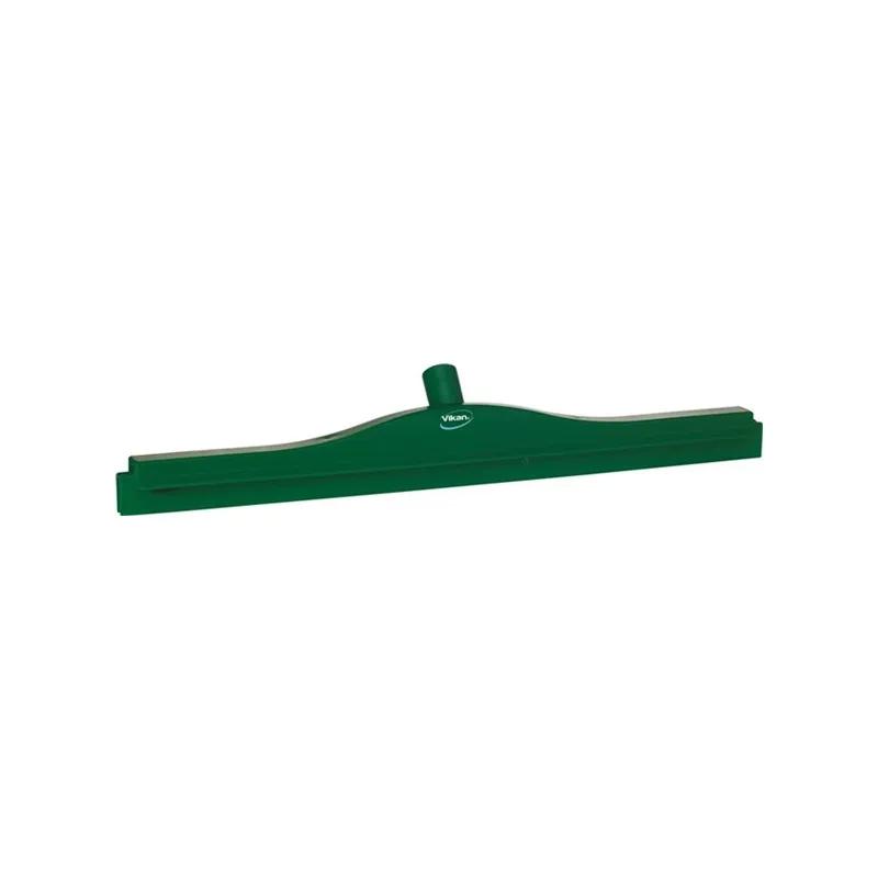 Vikan® Floor Squeegee 23.6X3.1X4.3 IN PP TPE Rubber Green W/Rpmnt Cassette Double Blade Ultra Hygiene W/24IN Head 1/Each