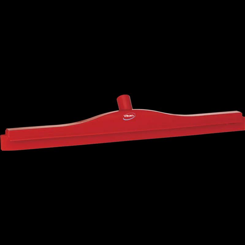 Vikan® Floor Squeegee PP Rubber Red With Replacement Cassette Double Blade Ultra Hygiene With 24IN Head 1/Each