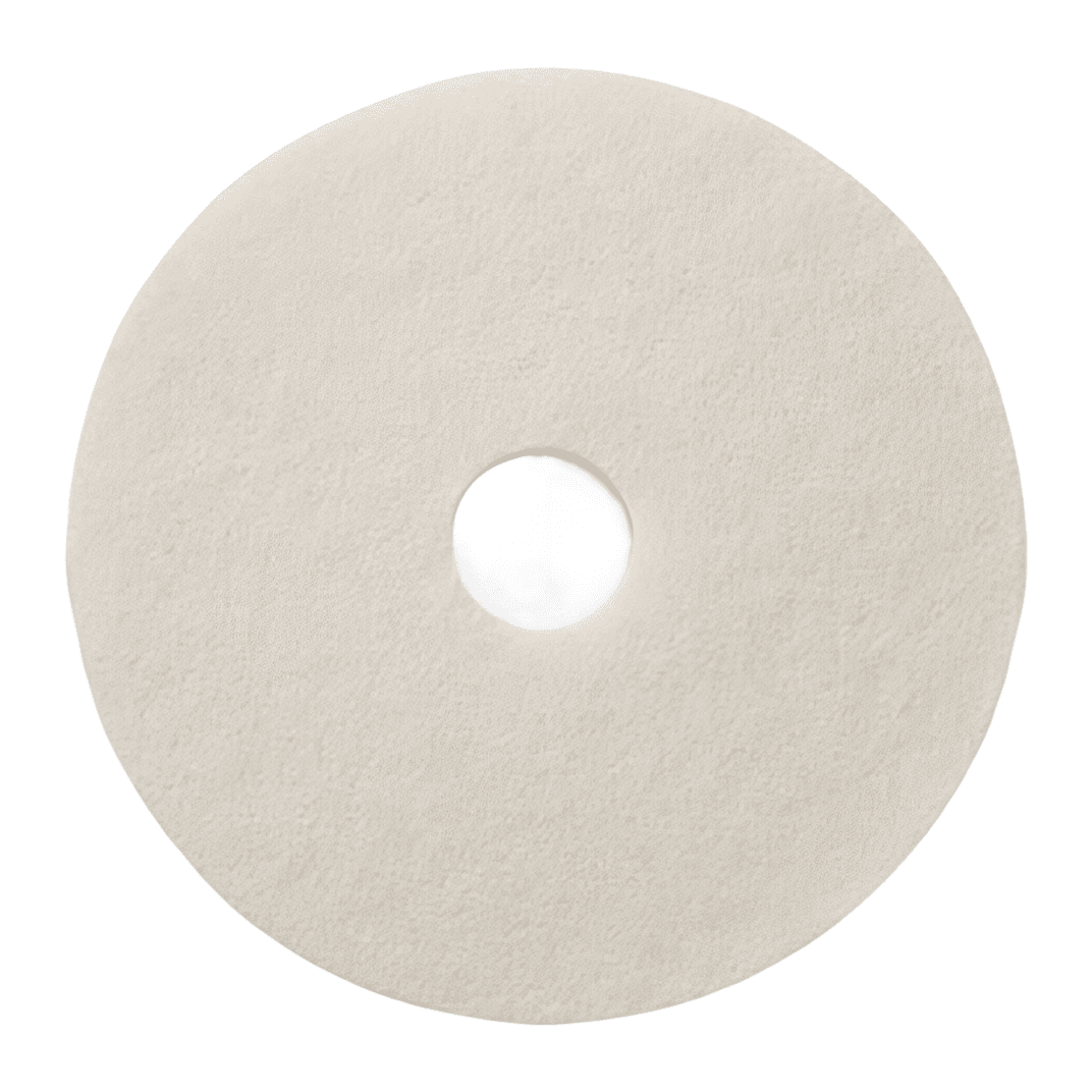 SKILCRAFT® 3M Polishing Pad 20 IN White 5/Case