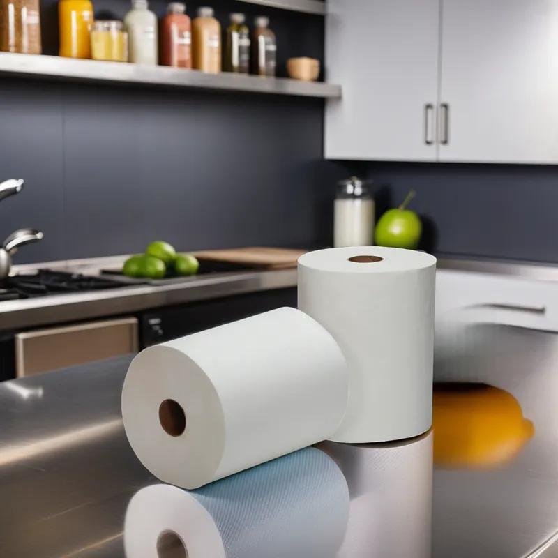 SKILCRAFT® Roll Paper Towel 7.875IN X800FT White Hardwound 6/Case