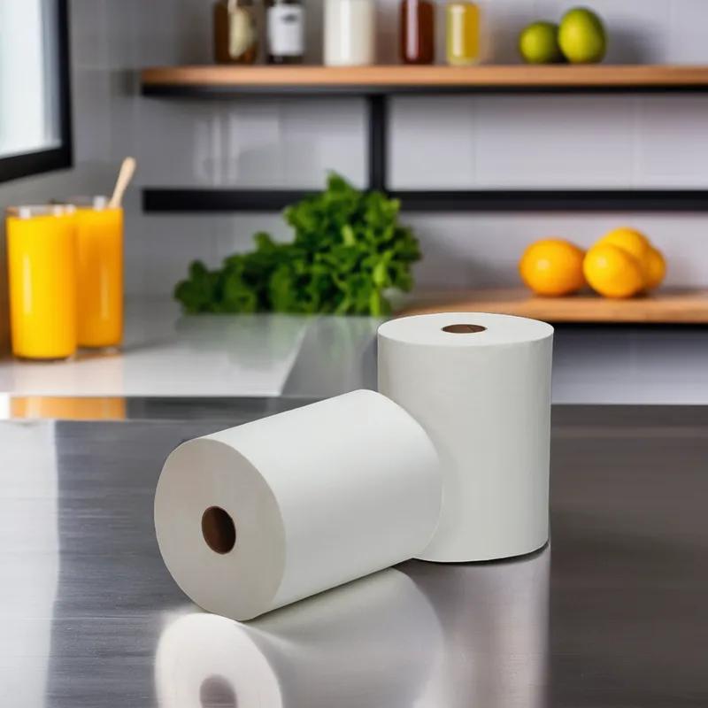 SKILCRAFT® Roll Paper Towel 7.875IN X800FT White Hardwound 6/Case