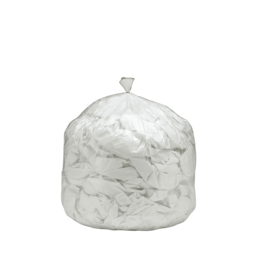 SKILCRAFT® Can Liner 24X33 IN Natural Plastic 8MIC Standard Duty Coreless 1000/Case