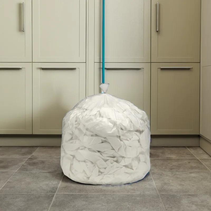 SKILCRAFT® Can Liner 24X33 IN Natural Plastic 8MIC Standard Duty Coreless 1000/Case