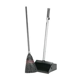 Lobby Dust Pan 32 IN Black 1/Each