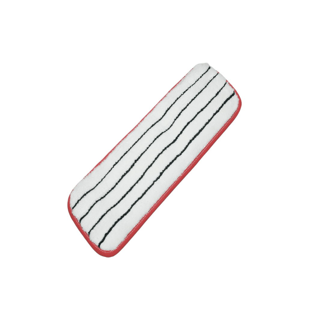 SKILCRAFT® 3M Easy Scrub Mop Pad 18 IN Red Microfiber Flat 10/Box