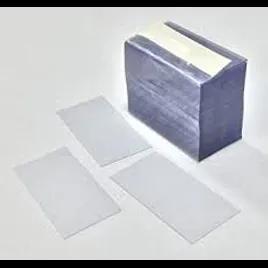 Shelf Strip 4X1.25X0.0075 IN Plastic Clear 250/Pack
