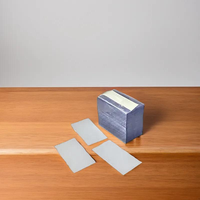 Shelf Strip 4X1.25X0.0075 IN Plastic Clear 250/Pack