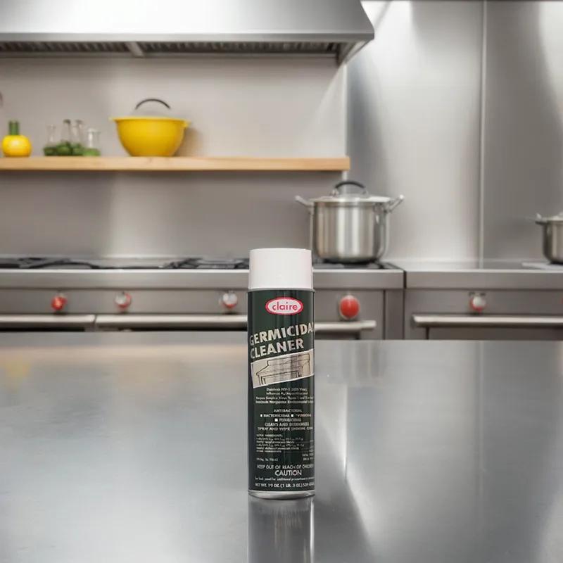 Claire Floral One-Step Disinfectant 19 FLOZ Multi Surface Aerosol Germicidal 12/Case