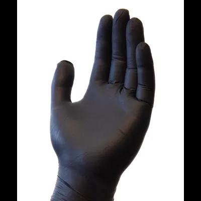 Gloves XXL Black Economy Nitrile Powder-Free 1000/Case