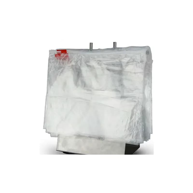 Deli Bag 10X8 IN LDPE 1.5MIL Clear Red With Slide Seal Closure Top Load Reclosable 1000/Case