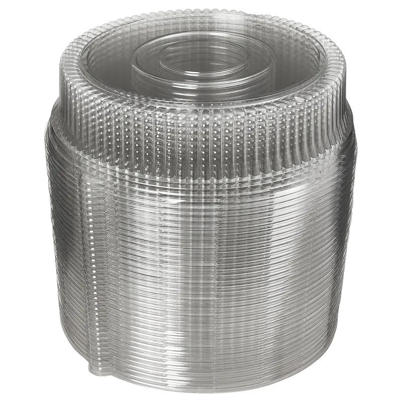 Victoria Bay Lid High Dome 16.13X4 IN PET Clear Round For Catering Tray 36/Case