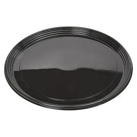 Victoria Bay Serving Tray 18 IN PET Black Round 36/Case