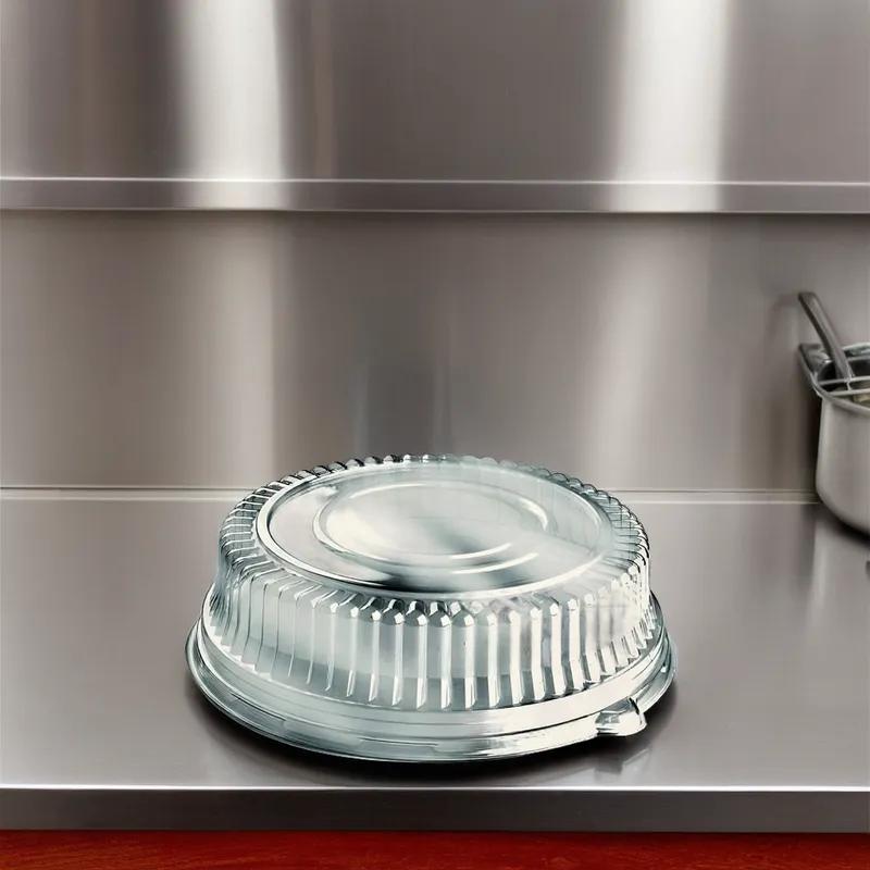 Victoria Bay Lid High Dome 18.13X4 IN PET Clear Round For Catering Tray 36/Case