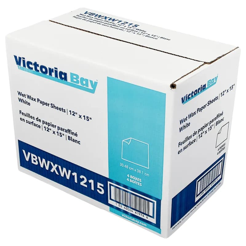 Victoria Bay Sheet 12X15 IN Wet Wax Paper 40/Case