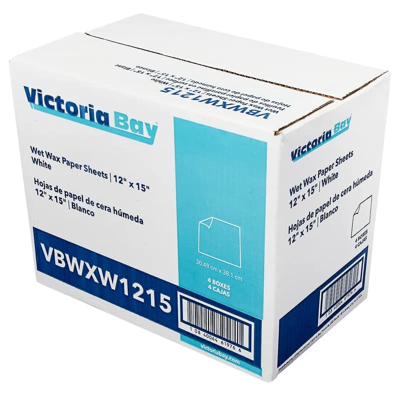 Victoria Bay Sheet 12X15 IN Wet Wax Paper 40/Case