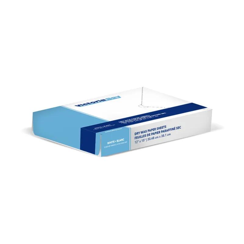 Victoria Bay Sheet 12X15 IN Dry Wax Paper 571 Sheets/Pack 4 Packs/Case 2284 Sheets/Case