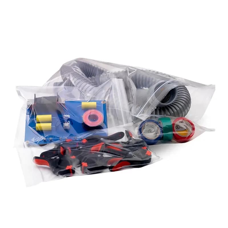 Reloc Zippit® Bag 7X8 IN Plastic With Zip Seal Closure Reclosable 1000/Case